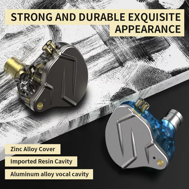 KZ ZSN PRO In Ear 1BA+1DD Hybr - Audiophile Headphone Wired recension och pris