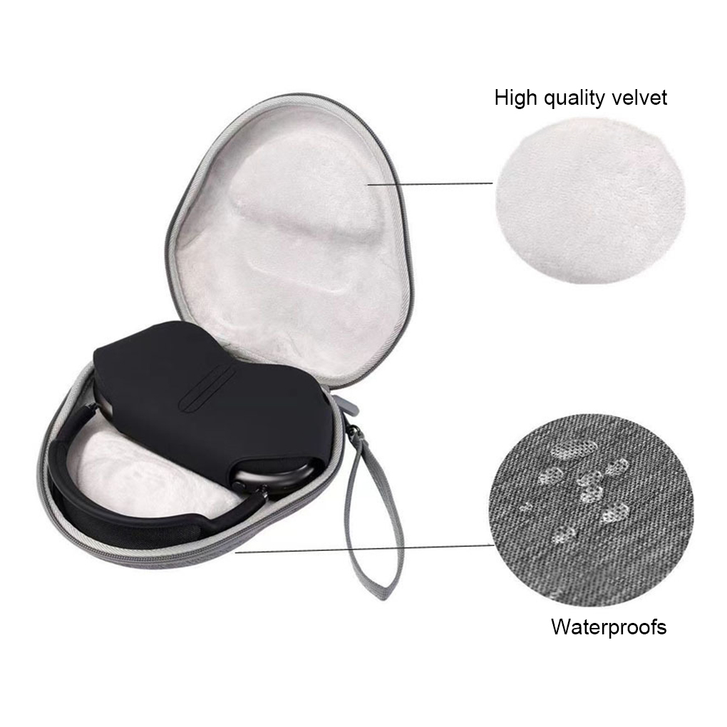 Hard EVA Travel Carrying Case  - Headphone Case Hard recension och pris